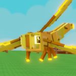 Golden Dragonfly pet in Grow a Garden 2